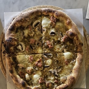 Pizza trufada