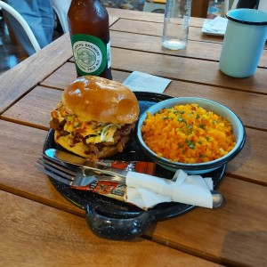 Hamburgesa bbq