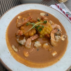 Chupe de mariscos