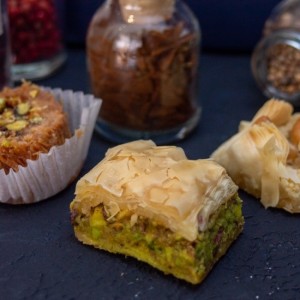 baklava tradicional de pistacho