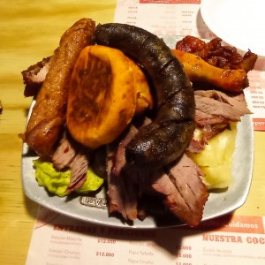 bandeja llanera para dos.