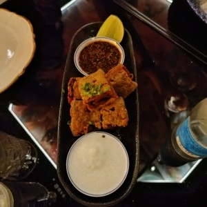 trozos de pollo