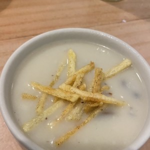 Crema champiñones