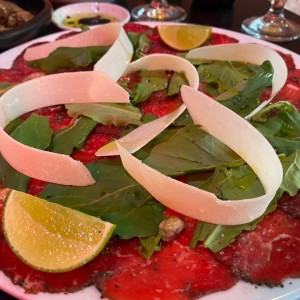 Carpacho de res 