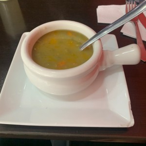 Sopa de vegetales 
