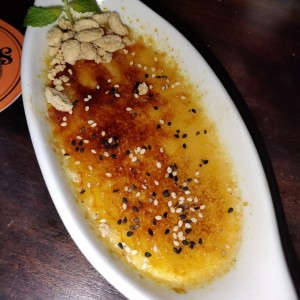 Peanut Butter creme brulee 