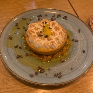 Torta de curuba y maracuya