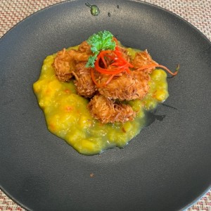 Camarones apanados 