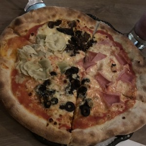 Pizza cuatro estaciones 