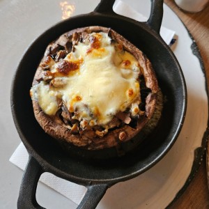 Hongos al anillo con queso