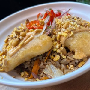 Stir fry de pescado