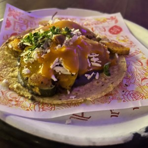 Taco de zapayo y pepitas