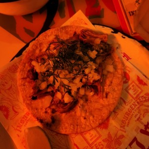 Taco de carnitas 