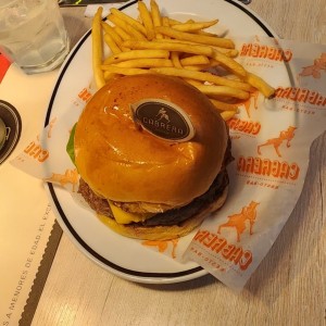 Hamburguesa al Carbon