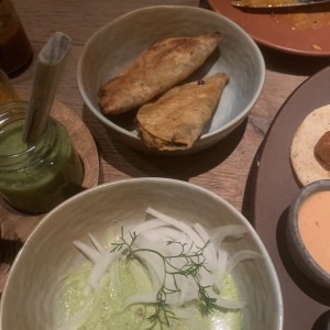 Tacos cangrejos