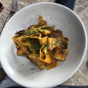 Fetuccini cordero