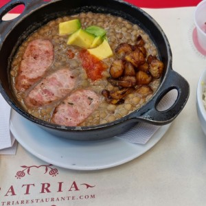 Cazuela de lentejas