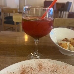 Soda frutos rojos 