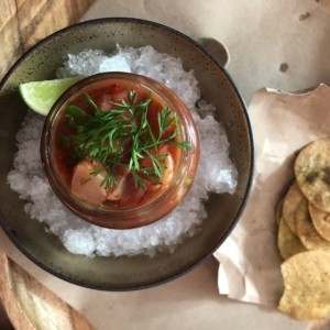 Ceviche de pescado 