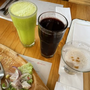Limonada, Chicha Morada & Pisco Sour