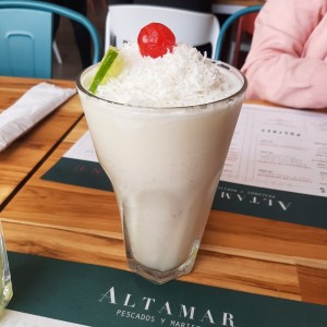 Limonada de coco.