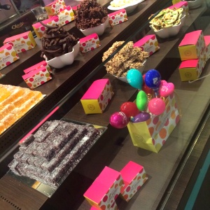 Barra de dulces variados