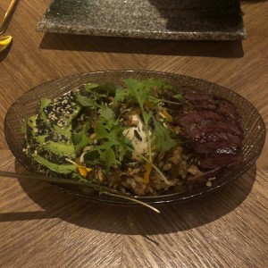 Arroz ginza beef