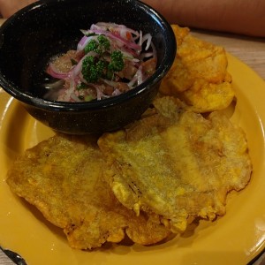 Ceviche de chicharrón 