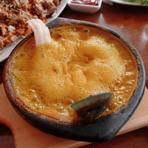 Cazuela de mariscos