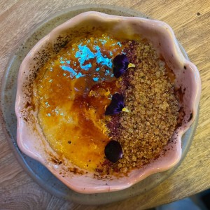 Crema catalana de caramelo salado