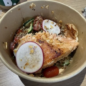Salmon quinoa
