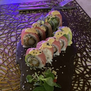 Matata Roll. Langostino y palmitos