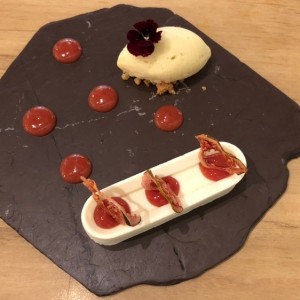 Postre de guayabas