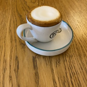 Cafe expreso cortado
