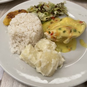 Pollo en salsa 