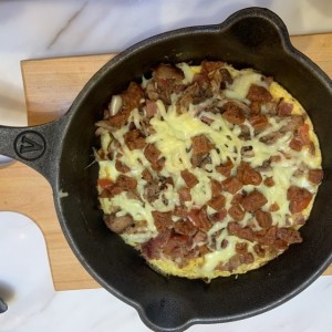Frittata con Carnes