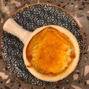 Sopa de cebolla 
