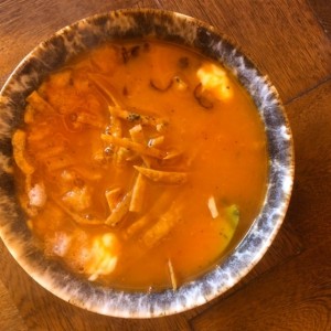 Sopa de tortilla