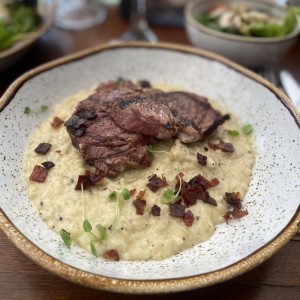 Rissotto con lomo 