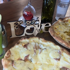 Pizza Panapolus y otra