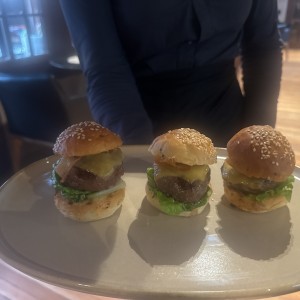 Mini hamburguesas 