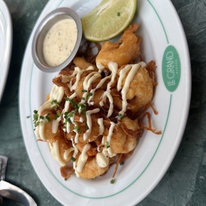 Camarones tempura 
