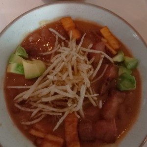 cazuela de frijoles.