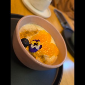 postre panacota mandarina