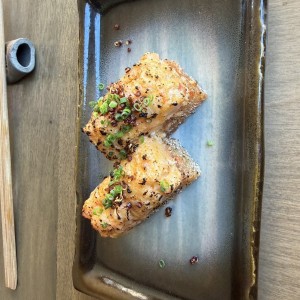 Crispy rice 