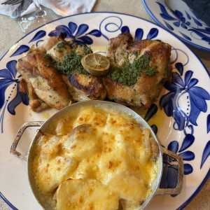 Pollo al chimichurri