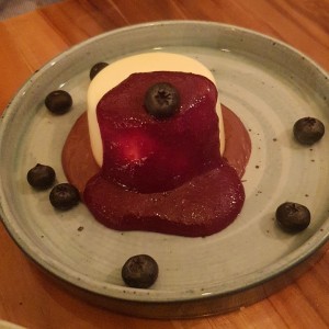 panacota de nutella