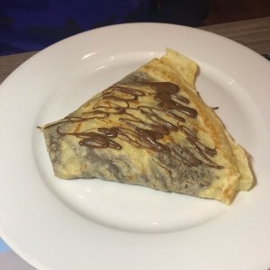 creppe de nutella y banano