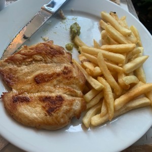 Pollo a la plancha
