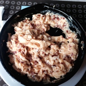 Huevos con tocino